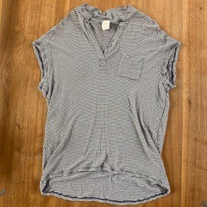 Striped Ella Moss Top